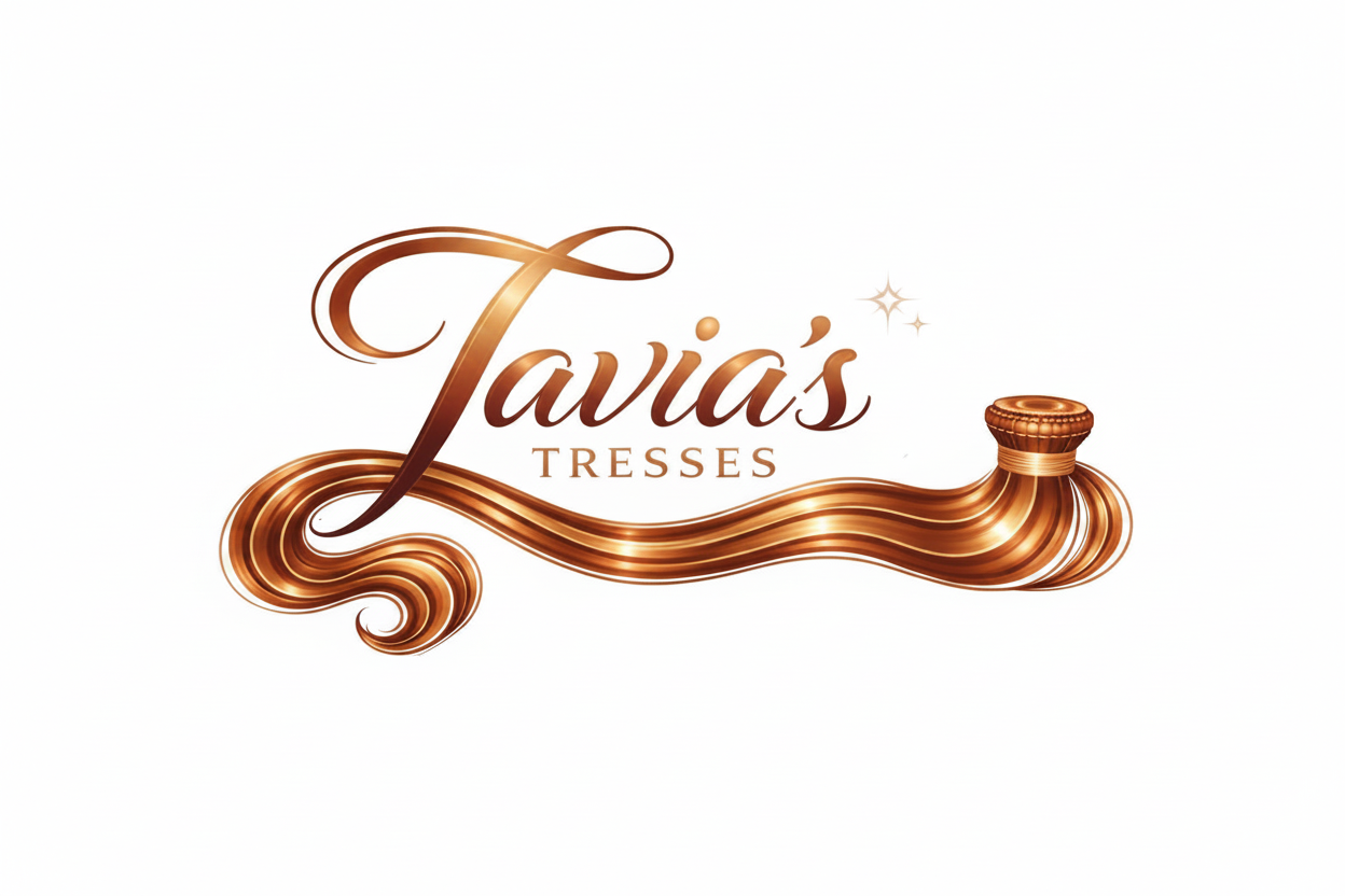 Tavia's Tresses Refined Logo